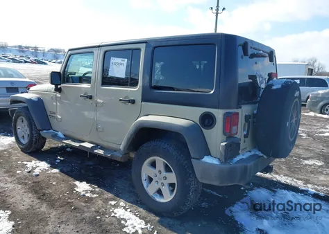 2011 Jeep Wrangler Unlimited Sport from USA, damaged, VIN 1J4BA3H15BL628801